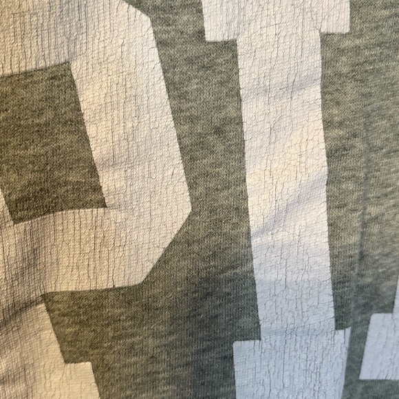 Victoria's Secret “PINK 1986” Gray Hoodie Sweater circa 2007 - Picture 4 of 9